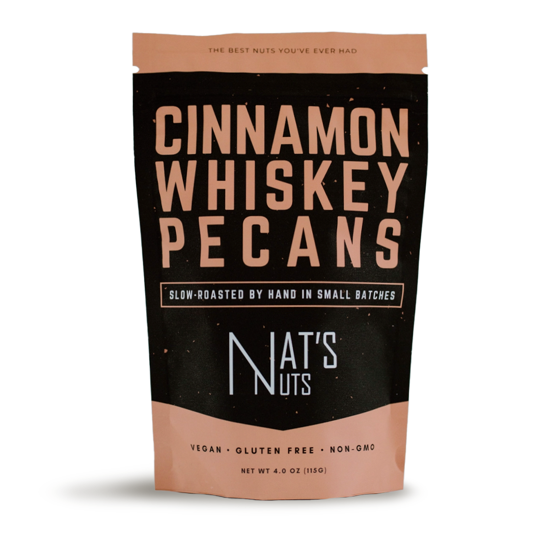 Cinnamon Whiskey Pecans — Slow-Roasted by Hand in Small Batches