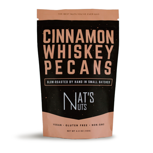 Cinnamon Whiskey Pecans — Slow-Roasted by Hand in Small Batches