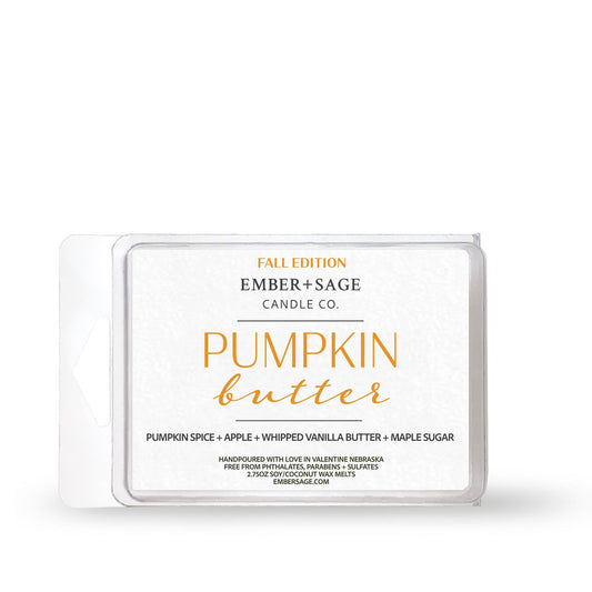 Pumpkin Butter | Fall Edition | Hand-Poured Soy Coconut Wax Melt | 2.75oz