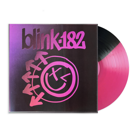 Blink 182 “One More Time...” Vinyl Record – UK Import Numbered Limited Edition Pink/Black Vinyl With Lenticular Cover