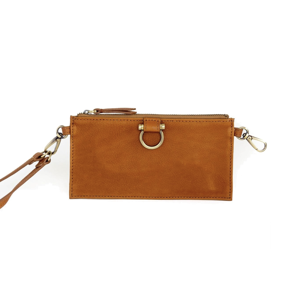 Whisky Raw Premium Soft Leather Evelyn Wristlet Wallet