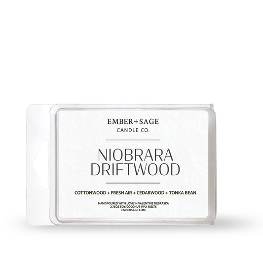 Niobrara Driftwood | Hand-Poured Soy Coconut Wax Melt | 2.75oz