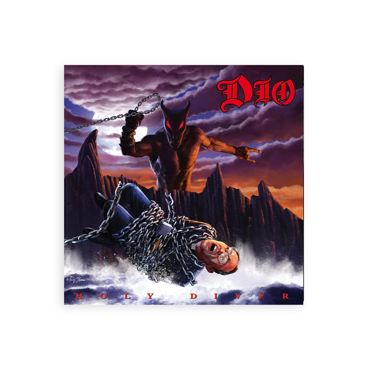 Dio "Holy Diver" 2LP Gatefold Vinyl Record – 2022 Remastered Edition on 180g Vinyl with Side D Etching