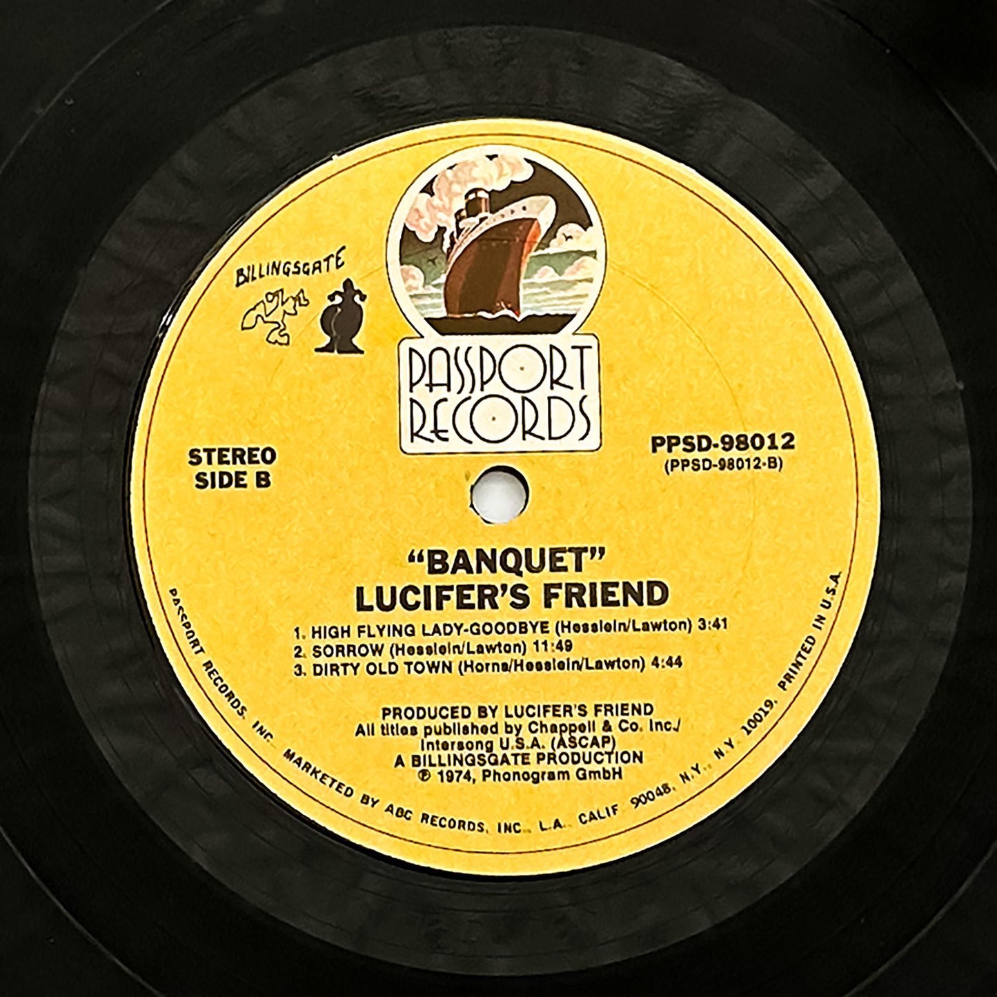 Lucifer's Friend “Banquet" Vinyl Record – 1975 US Press in Original Shrink