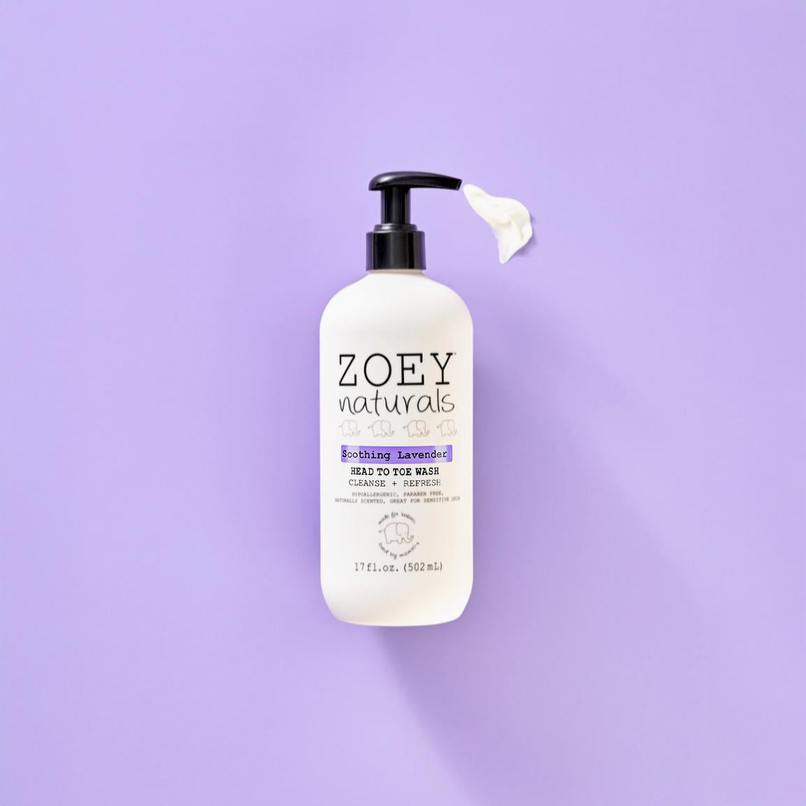 Soothing Lavender Head To Toe Wash - 17oz