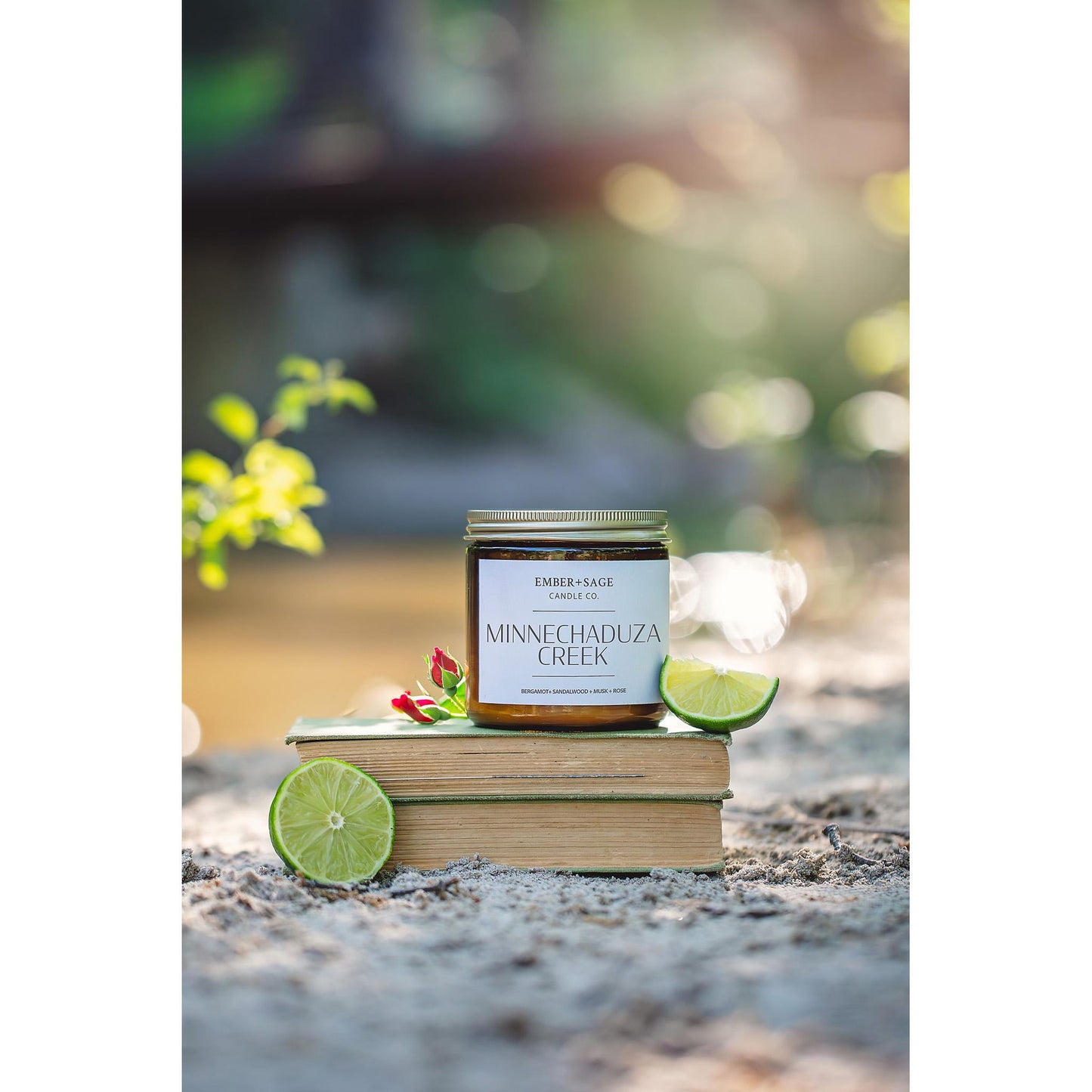 Minnechaduza Creek | Hand-Poured Soy Coconut Wax Candle | 16oz with Double Wick