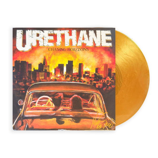 Urethane "Chasing Horizons" Vinyl Record – 2023 Limited Edition US Press on Gold Nugget Vinyl with Autographed Cover