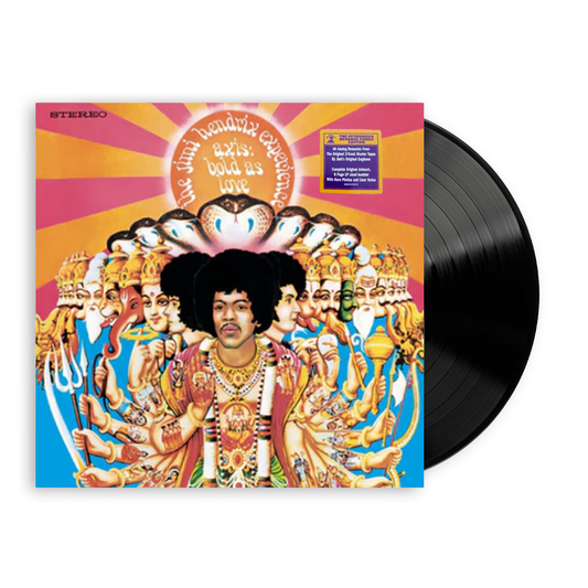 Jimi Hendrix Experience “Axis: Bold As Love" Vinyl Record – 2010 Authorized Hendrix Family Edition with 8-Page Booklet