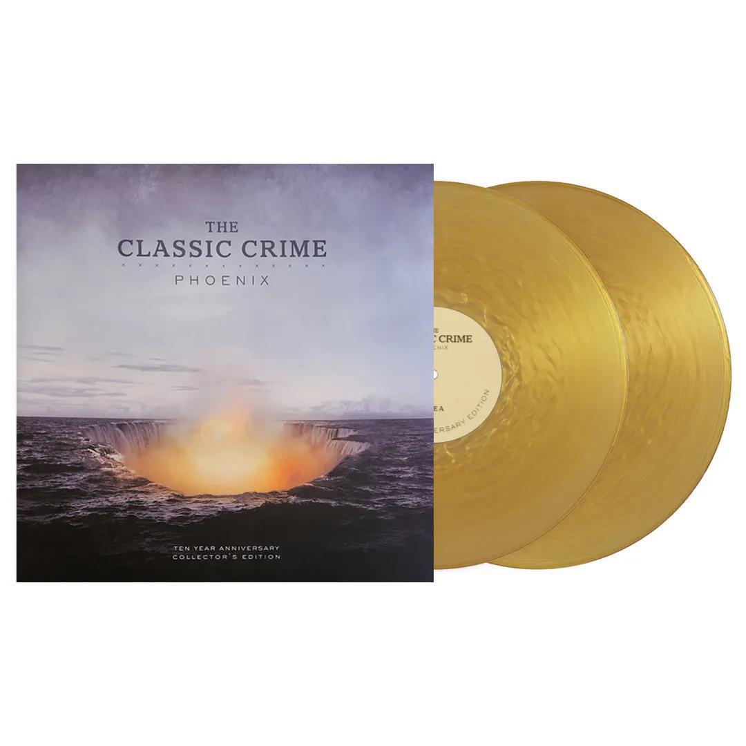 The Classic Crime "Phoenix" 2LP Vinyl Record - 2022 Rare Anniversary Special Edition on Gold Nugget Vinyl