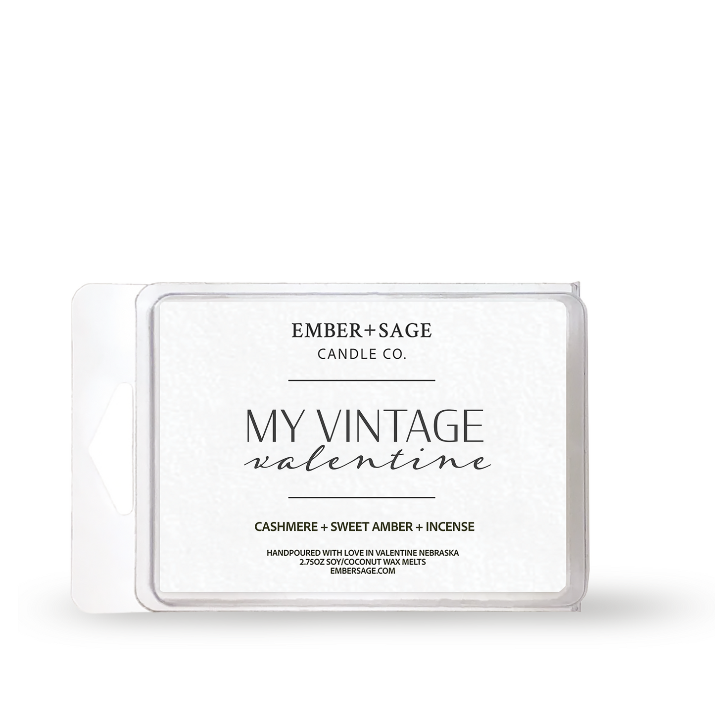 My Vintage Valentine | Hand-Poured Soy Coconut Wax Melt | 2.75oz
