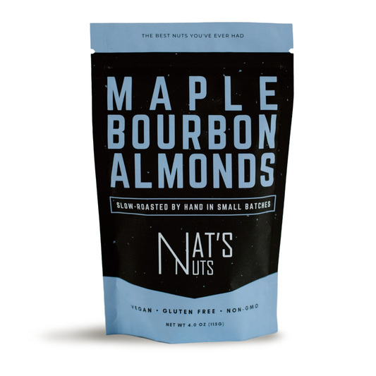 Maple Bourbon Almonds — Slow-Roasted by Hand in Small Batches