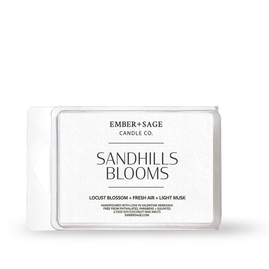 Sandhills Blooms | Hand-Poured Soy Coconut Wax Melt | 2.75oz