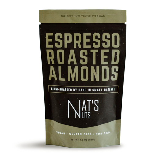 Espresso Roasted Almonds — Slow-Roasted by Hand in Small Batches