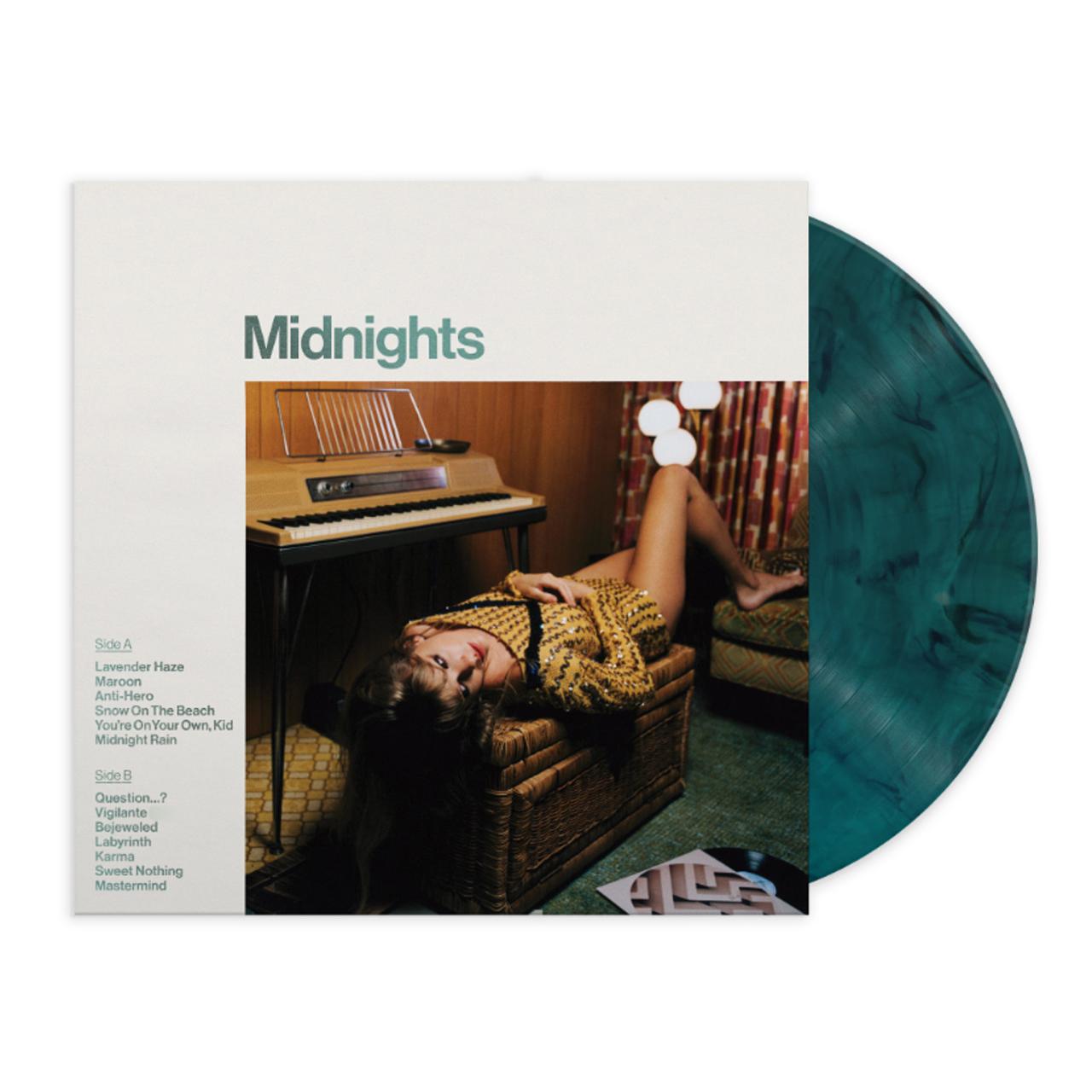 Taylor Swift "Midnights" Vinyl Record - Jade Green Vinyl