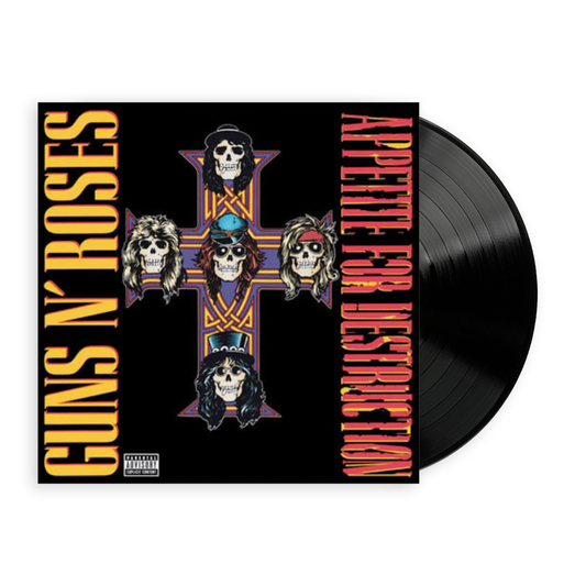 Guns N' Roses "Appetite For Destruction" Vinyl Record – 2008 Remastered Edition on 180g Vinyl