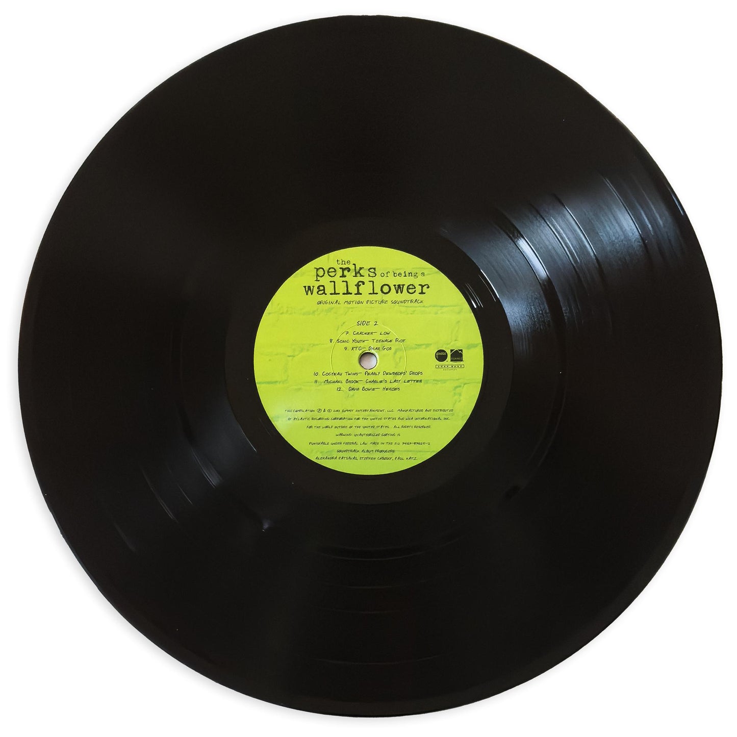 The Perks Of Being A Wallflower (Original Motion Picture Soundtrack) Vinyl Record – 2012 US Pressing