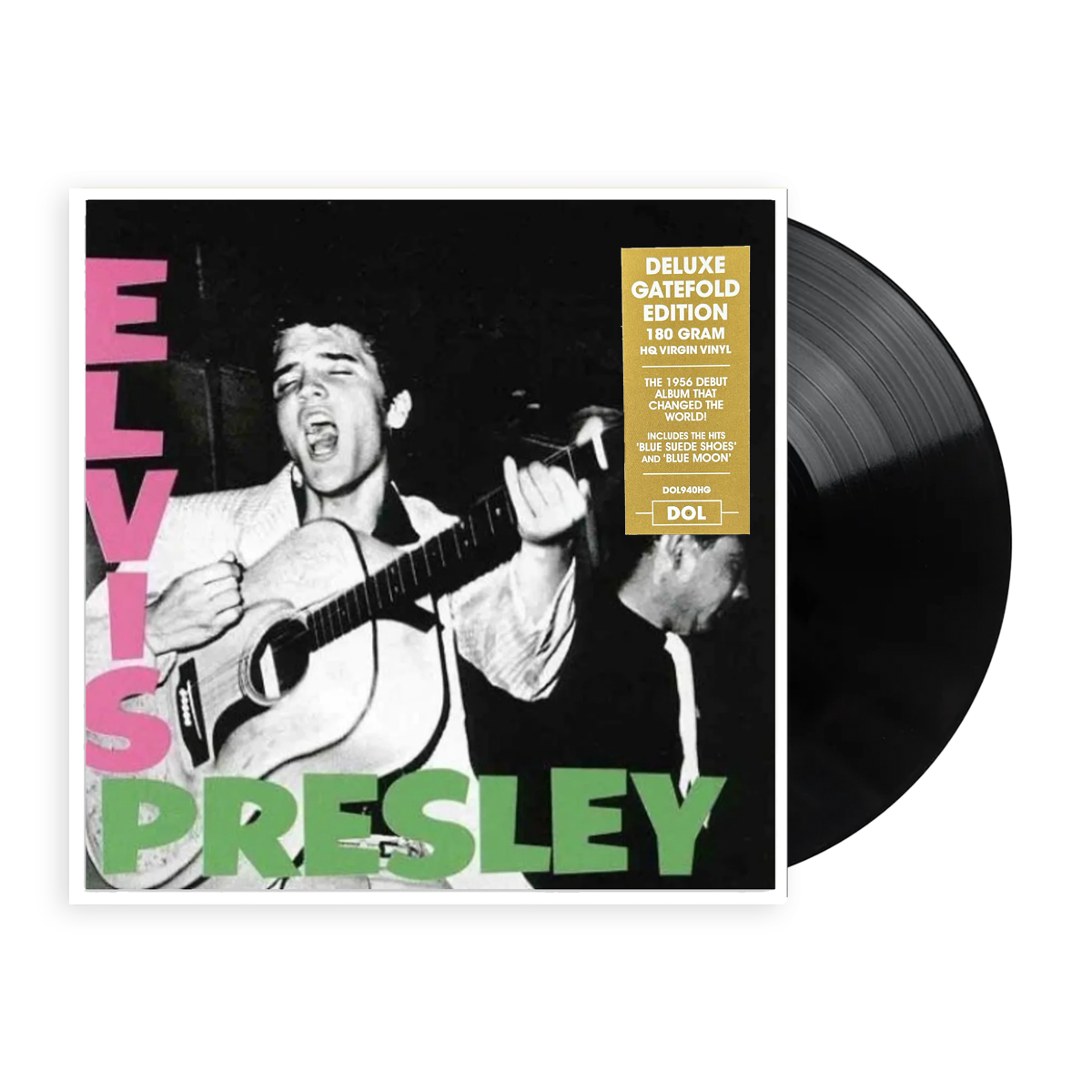 Elvis Presley “Self Titled” Gatefold Deluxe Edition Vinyl Record – 2017 European Import on HQ Virgin Vinyl